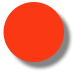 Orange Plastic Token