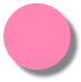 Pink Plastic Token