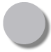 Silver Plastic Token