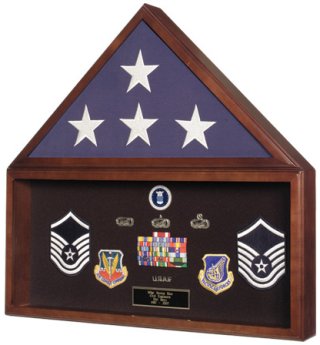 Flag & Memorabilia Display Case