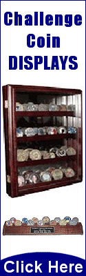 Challenge Coin Display Racks - Click Here!