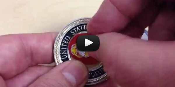 Golf Ball Marker Challenge Coin, Golf Ball Marker, Golf Coin, Ball Marker,