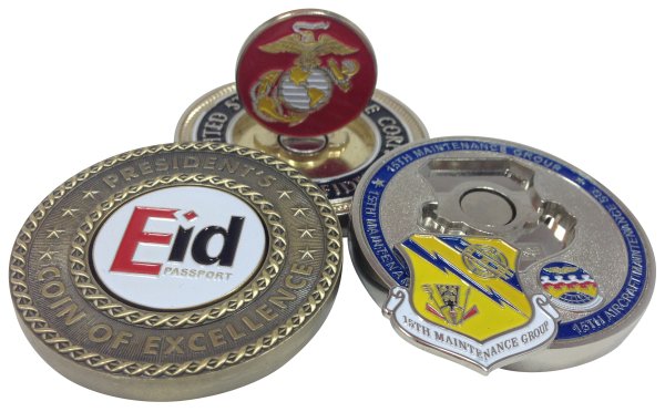 Golf Ball Marker Challenge Coin, Golf Ball Marker, Ball Marker, Golf Coin