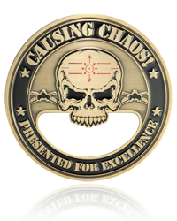 Army Challenge Coins, Bottle Opener Challenge Coins